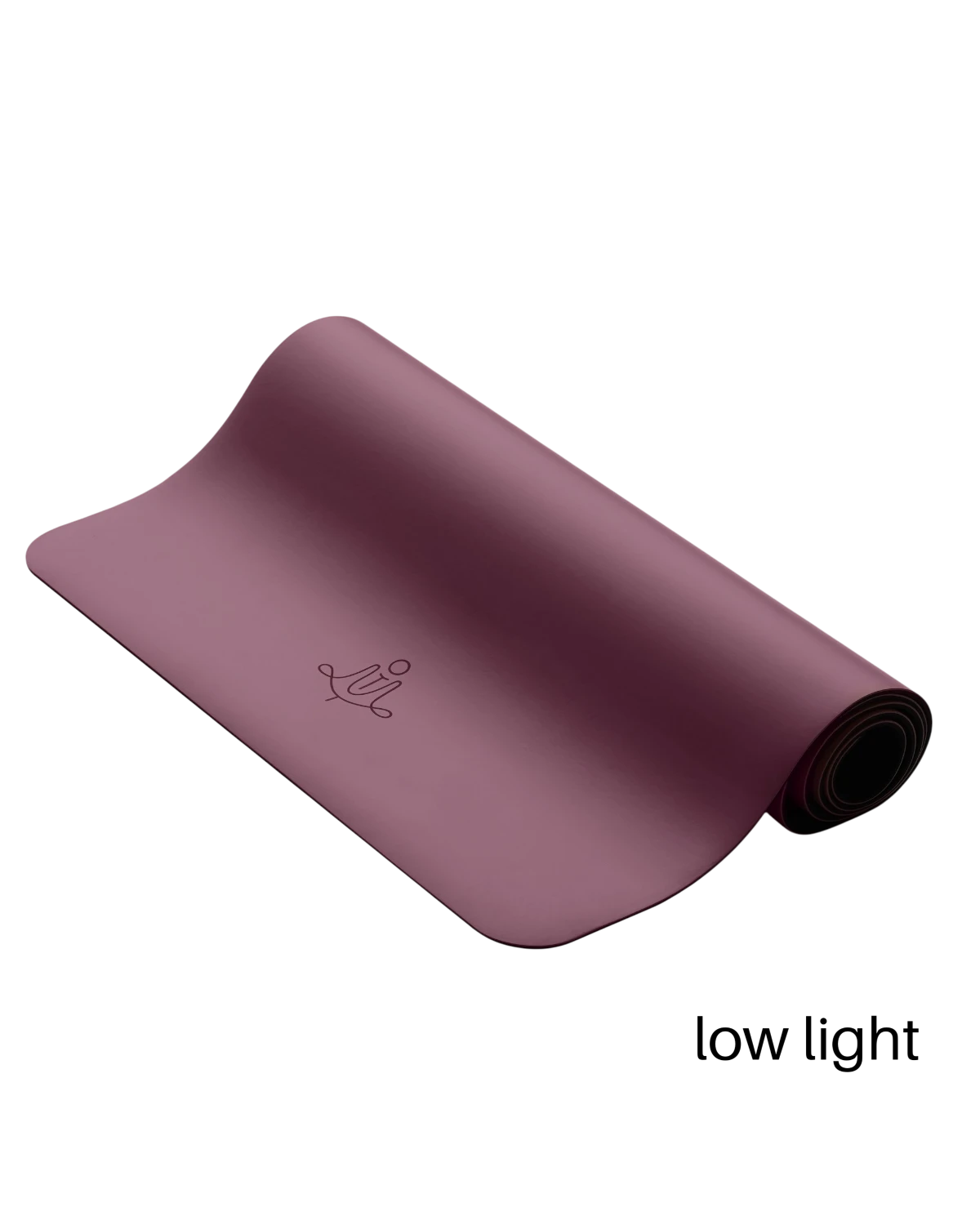 Pure Essential Yoga Mat 4.5mm Red Wine