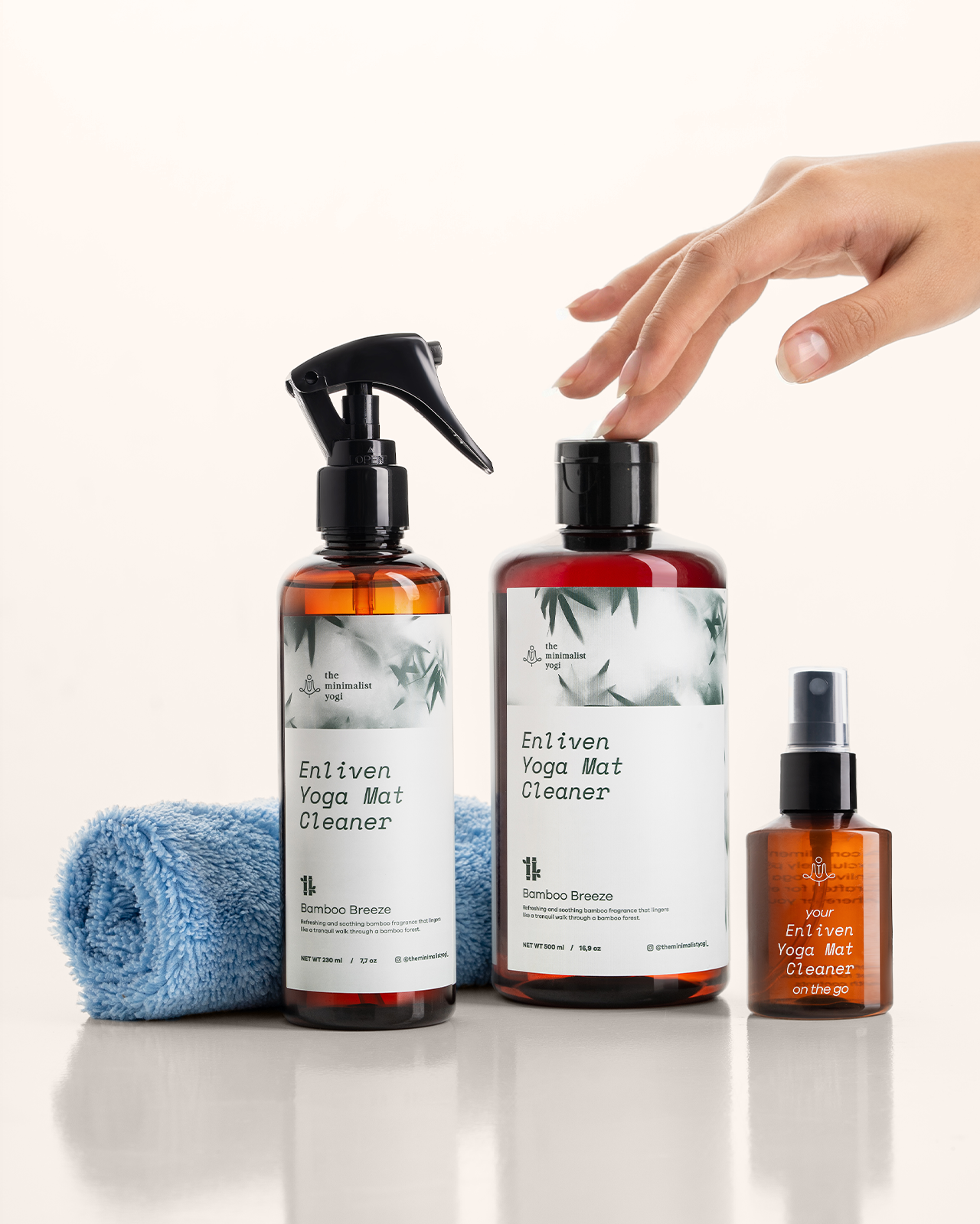 Enliven Yoga Mat Cleaner Bamboo Breeze