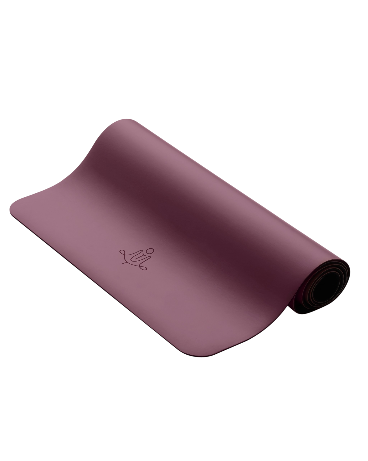 Pure Essential Yoga Mat 4.5mm Red Wine