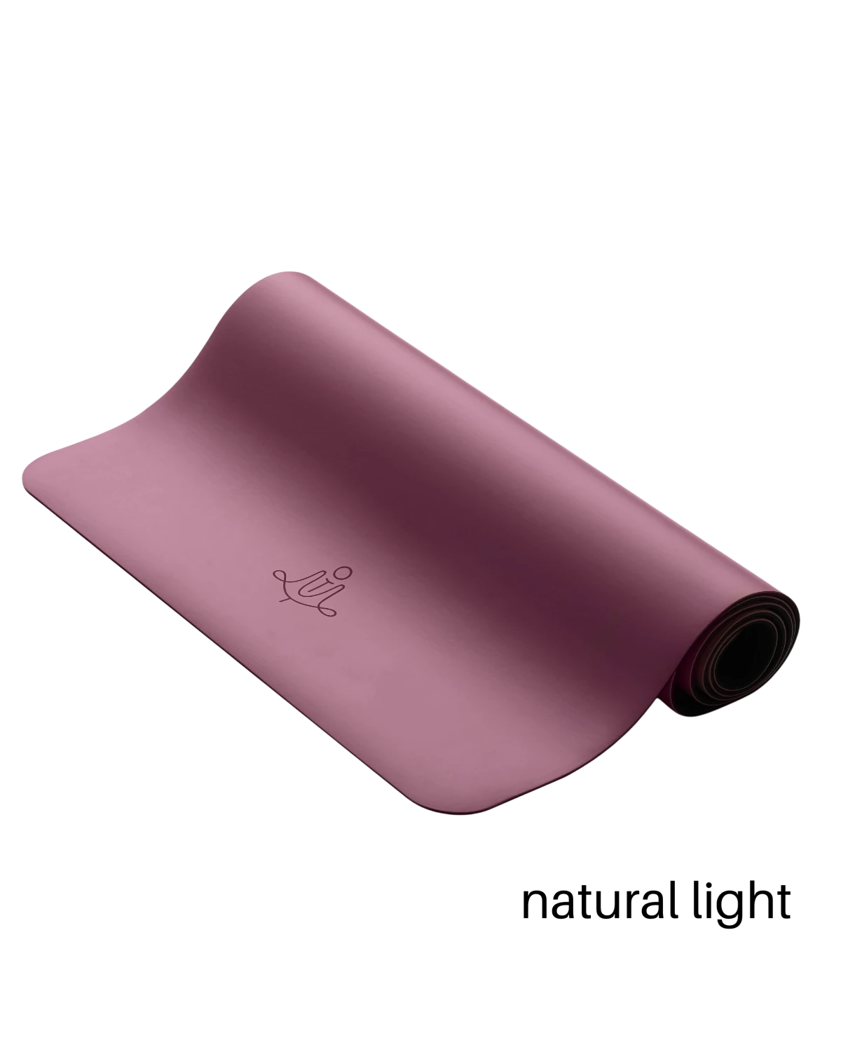 Pure Essential Yoga Mat 4.5mm Red Wine