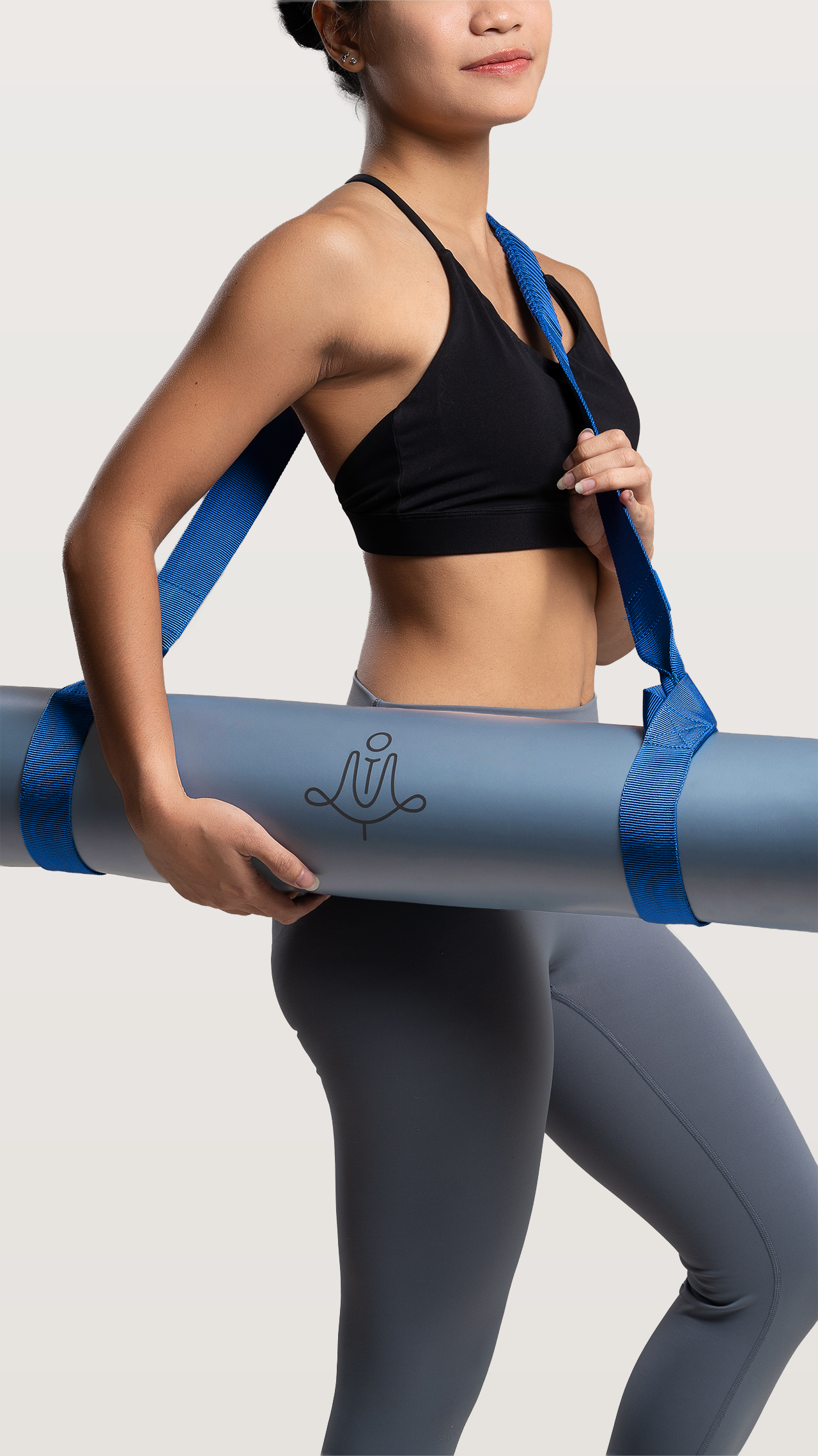 The Caring Strap Stretching Strap & Mat Carrier
