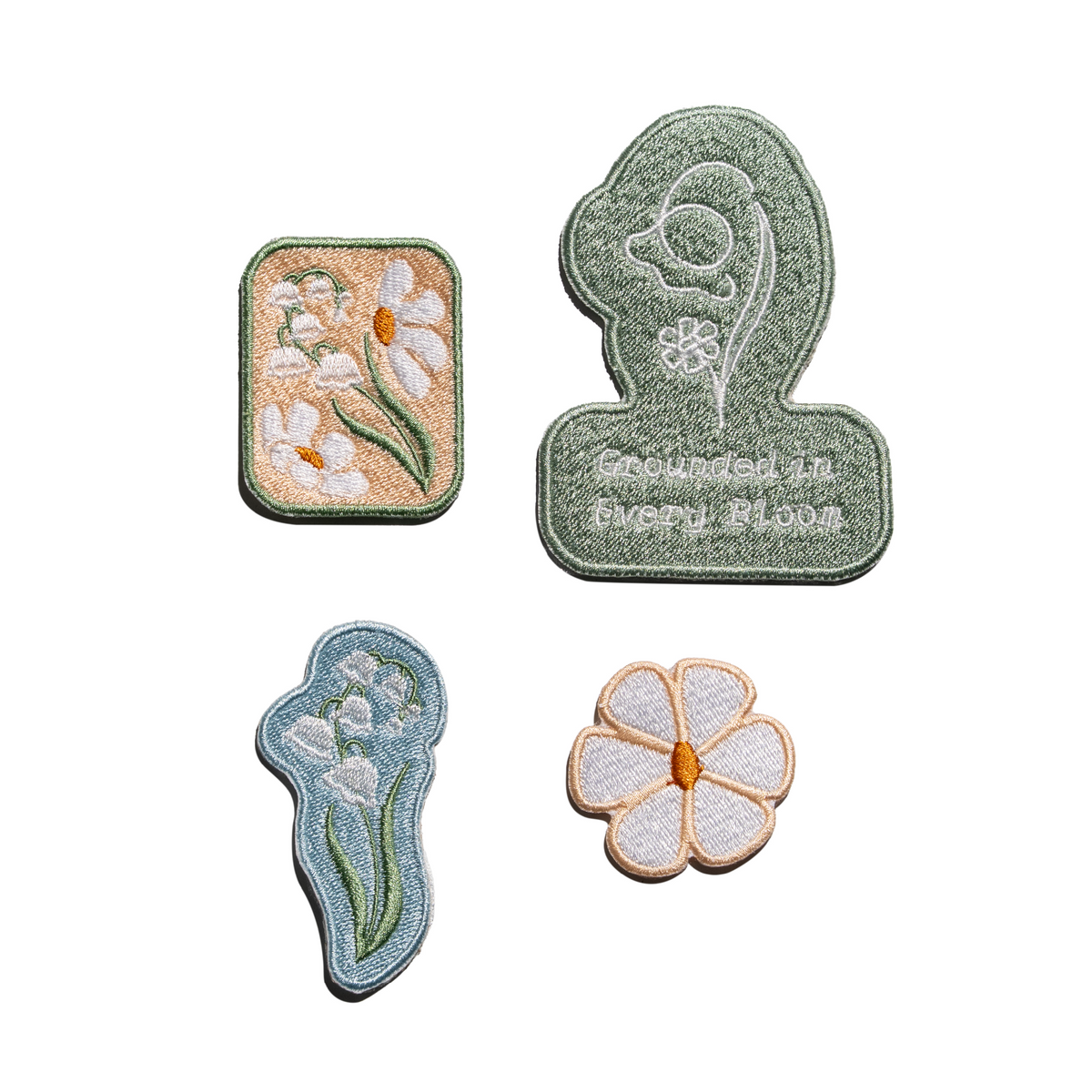 #TMYMerch Embroidery Patch Set - Special 6th Anniv. Grounded in Every Bloom