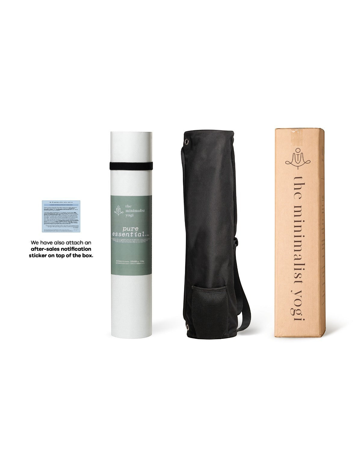 Pure Essential Yoga Mat 4.5mm Milk Tea