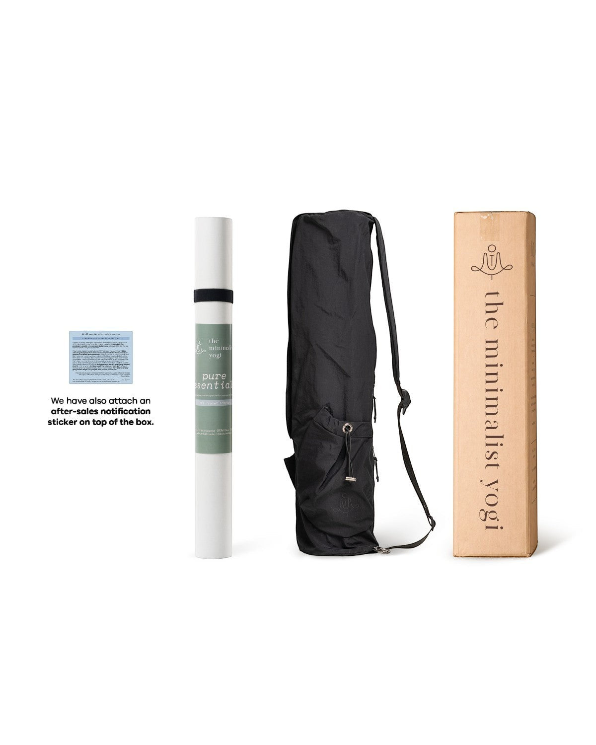 Pure Essential Yoga Mat 1.5mm Olive Green